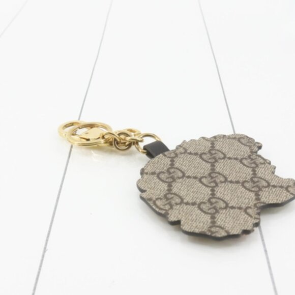 Gucci Embroidered Tiger Keychain Bag Charm - Picture 4 of 5